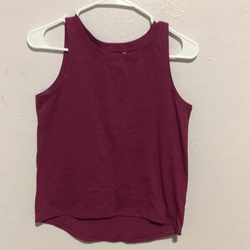 Plum colored shirt
